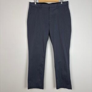 BONOBOS Tuesday Straight Fit Dress Pants Mens 34x30 Blue Pinstripe Stretch